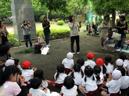 年少遠足：萩中公園 紙芝居