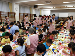 待ちに待った夕食