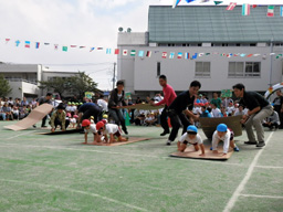 年長 親子競技