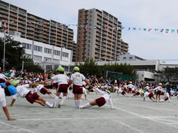 年長（男子） 組体操